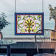 Prairie Flower Stained Glass Window