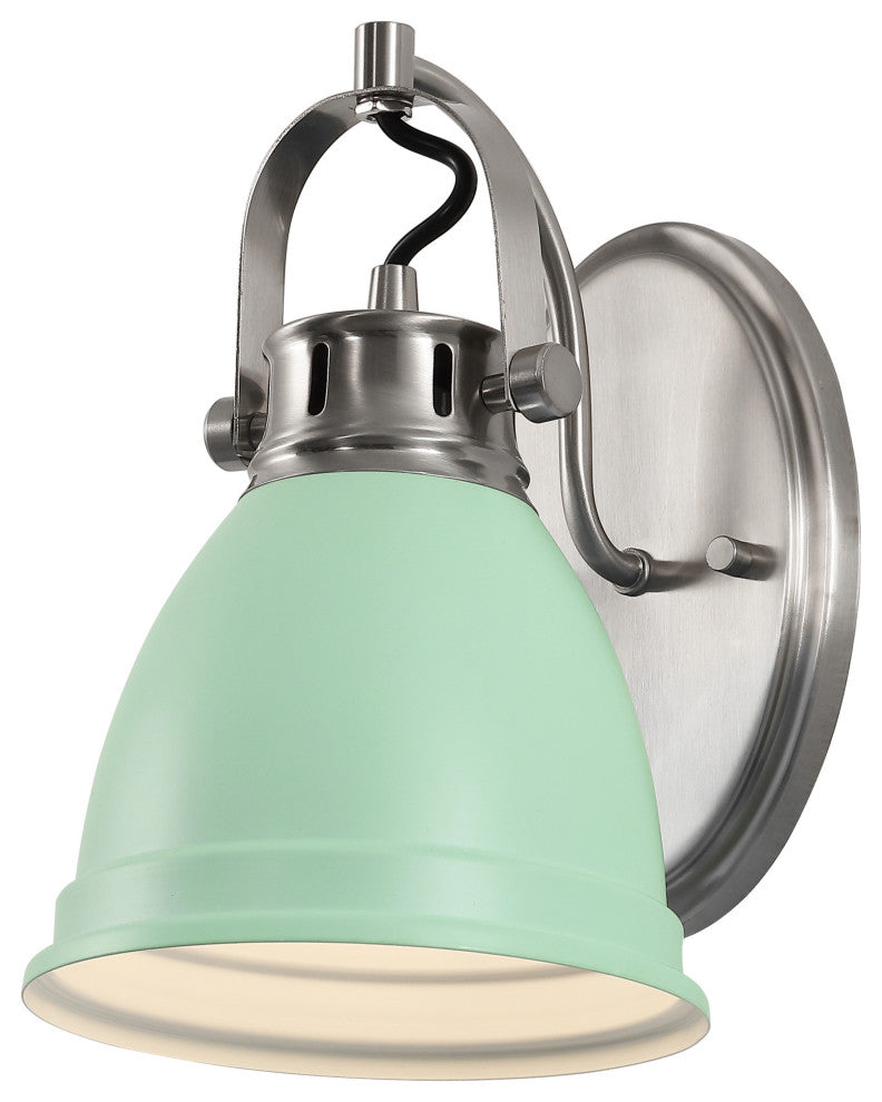 Phineas 1-Light Adjustable Farmhouse Bohemian Iron LED Vanity Light