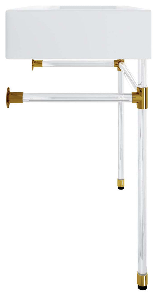 Redeem 32" Acrylic Wall-Mount Bathroom Vanity