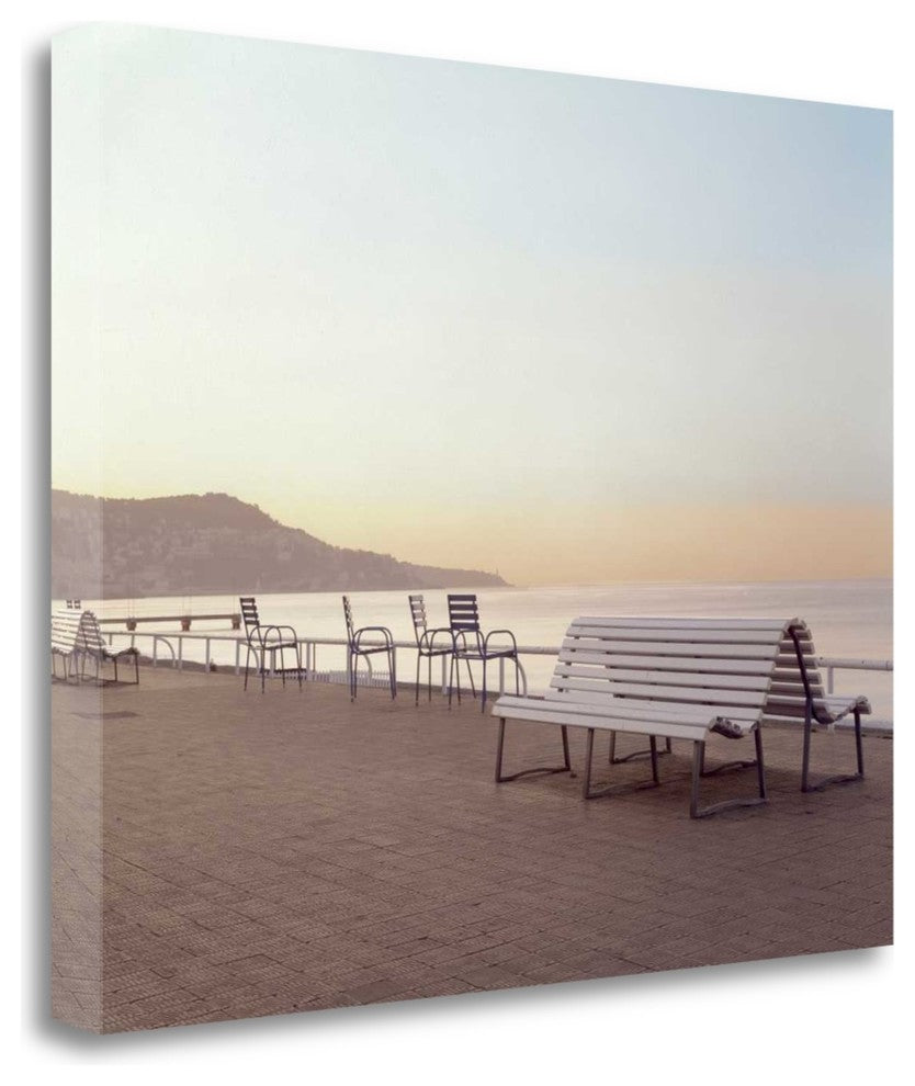 "Banc De Jardin - 5" By Alan Blaustein, Giclee Print on Gallery Wrap Canvas