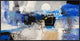 "Moonlight" Framed Canvas Giclee by Arthur Pima, 37x19"