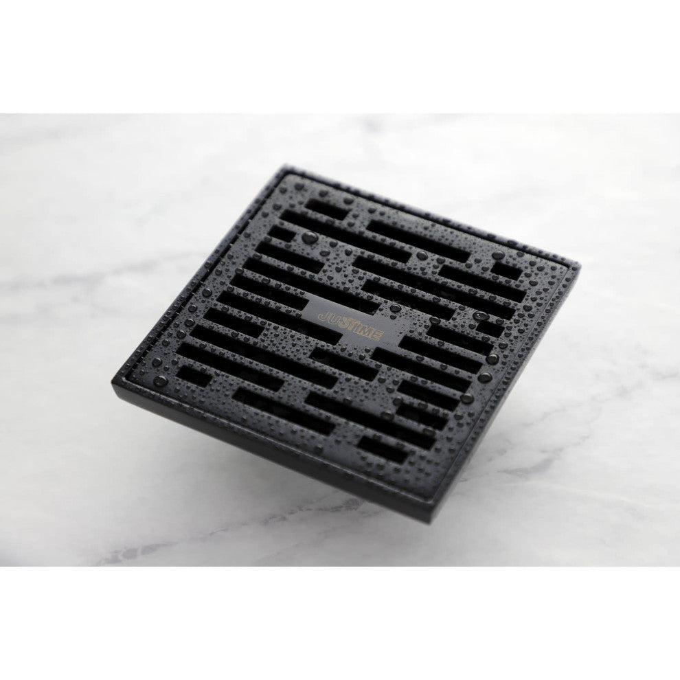 Kingston Brass BSF6310 Watercourse 4"W Transit Square Shower - Matte Black