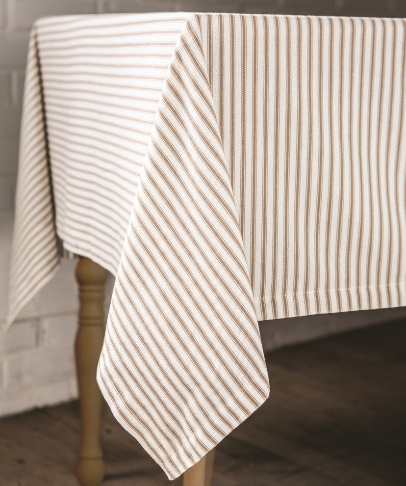 Ticking 60x60 Tablecloth