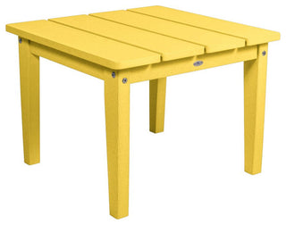 Adirondack Large Side Table, Sunbeam Yellow