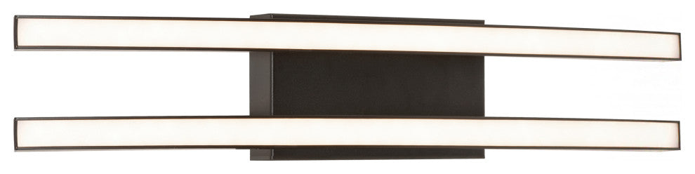 Harper 25'' LED Vanity, Black