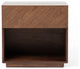 Nova Domus Kamela- Modern Walnut Nightstand