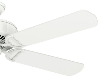 Casablanca 54" Panama DC Snow White Ceiling Fan With Handheld Remote