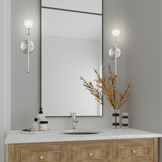 Livex Lighting Lansdale 1 Light Brushed Nickel ADA Single Sconce