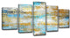 Ready2Hangart 'Ocean Treasure' By Norman Wyatt, Jr 5 Piece Canvas Art Set