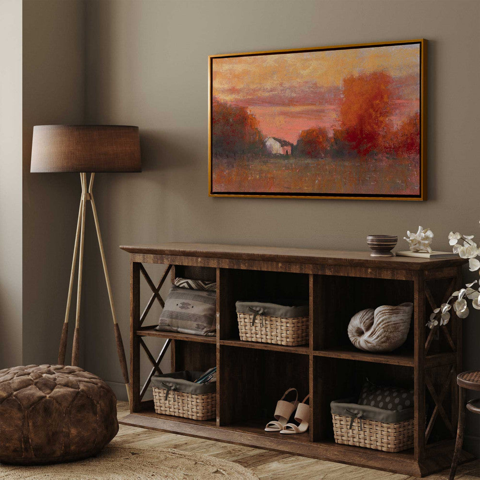 "Tangerine Skies" - A Sunset's Warm Embrace