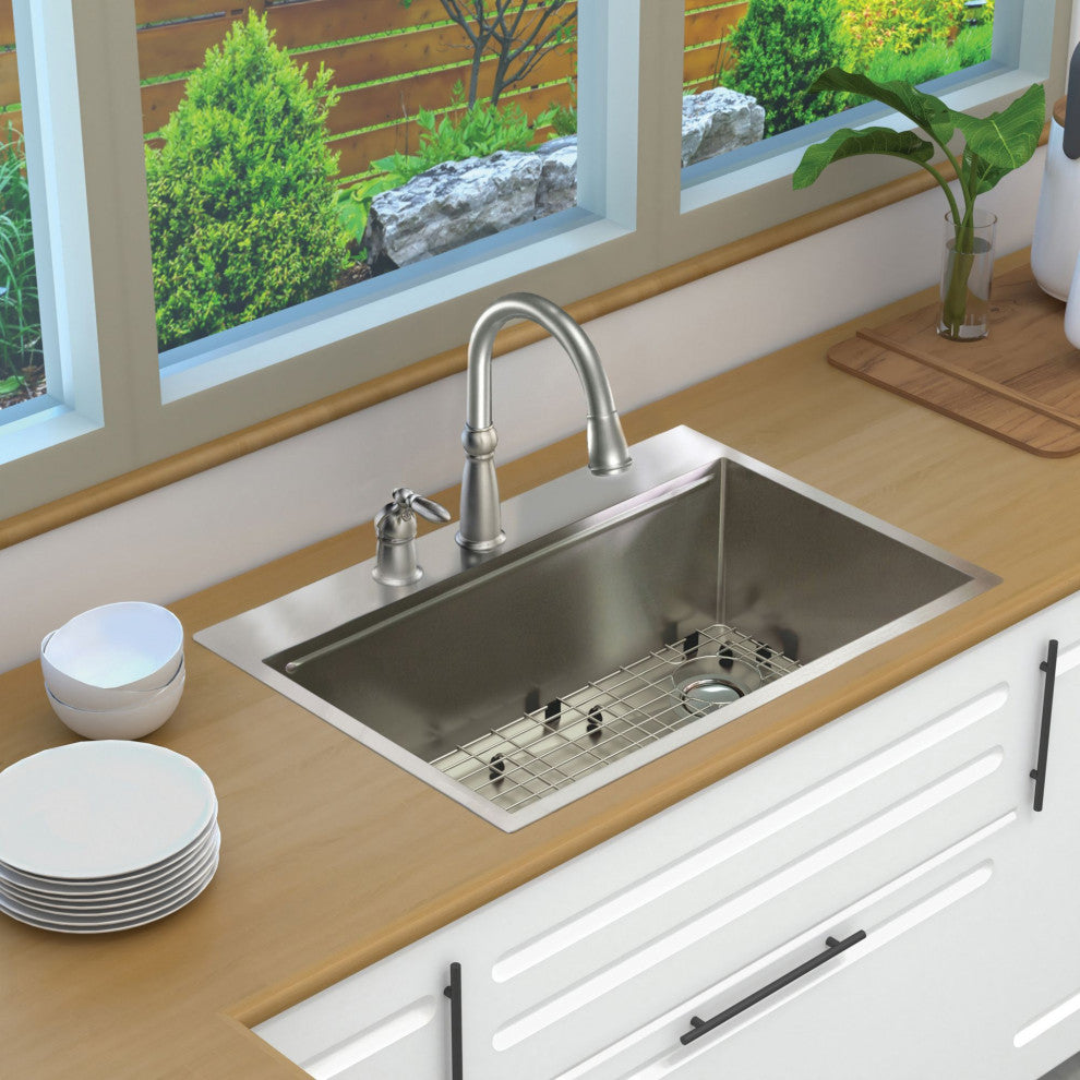 Transolid KWSST322210 Kitchen Workstation, Ml2 Faucet Holes