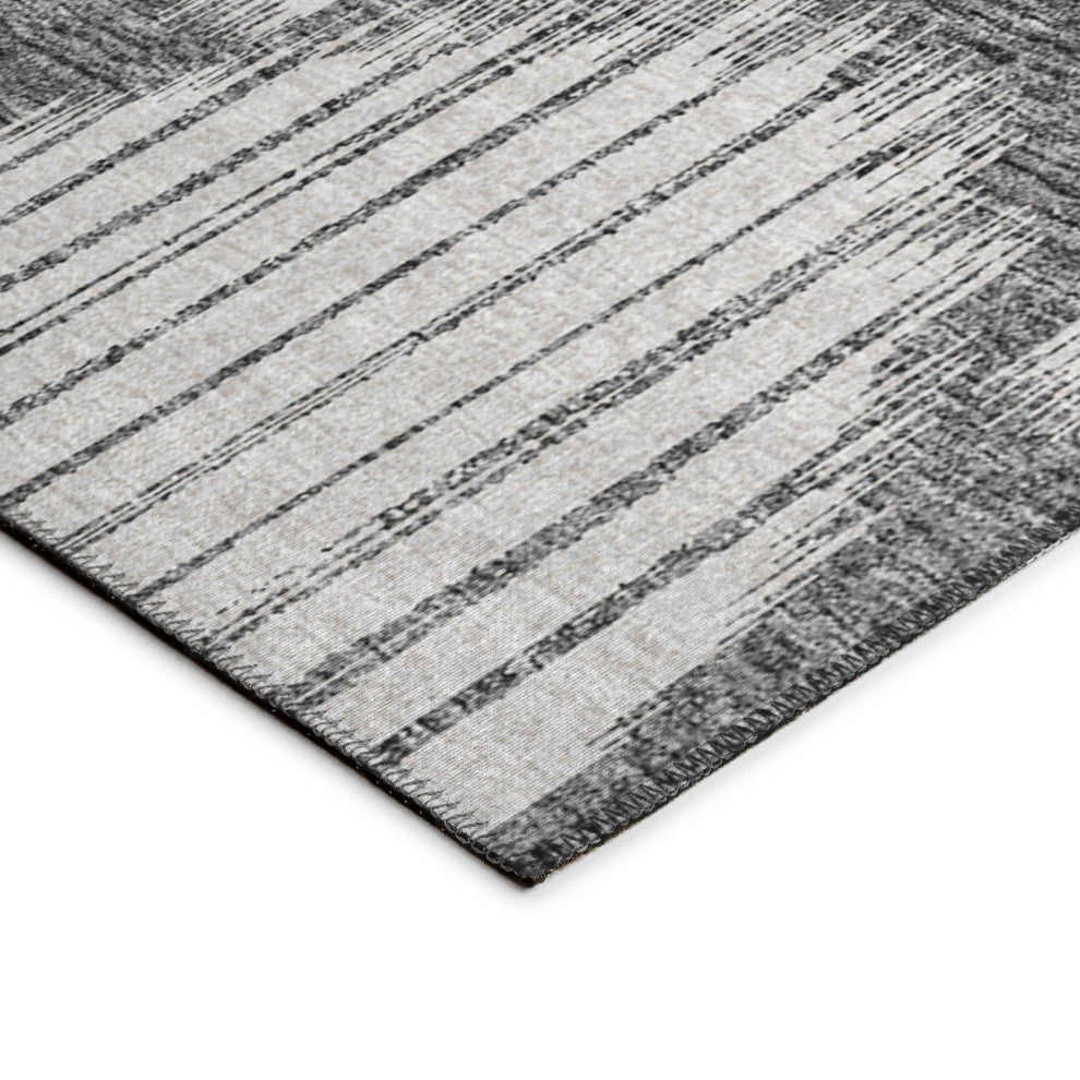 Indoor/Outdoor Sedona SN13 Midnight Machine Washable 3' x 5' Rug