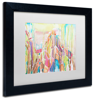 Lauren Moss 'Sedona' Art, Black Frame, White Matte, 14"x11"