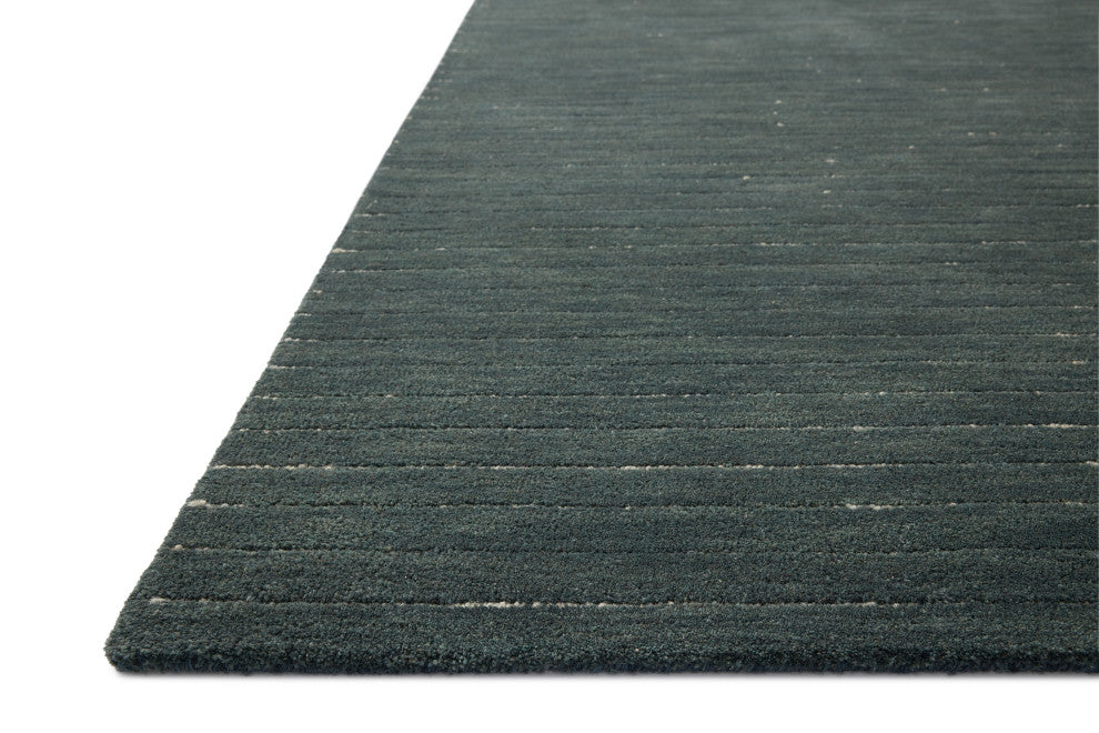 Chris Loves Julia x Loloi Henry Denim / Ivory 2'-3" x 3'-9" Runner Rug