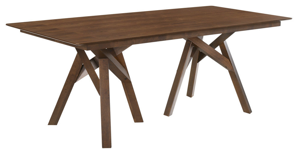 Cortina Jackie 5-Piece Walnut Dining Set