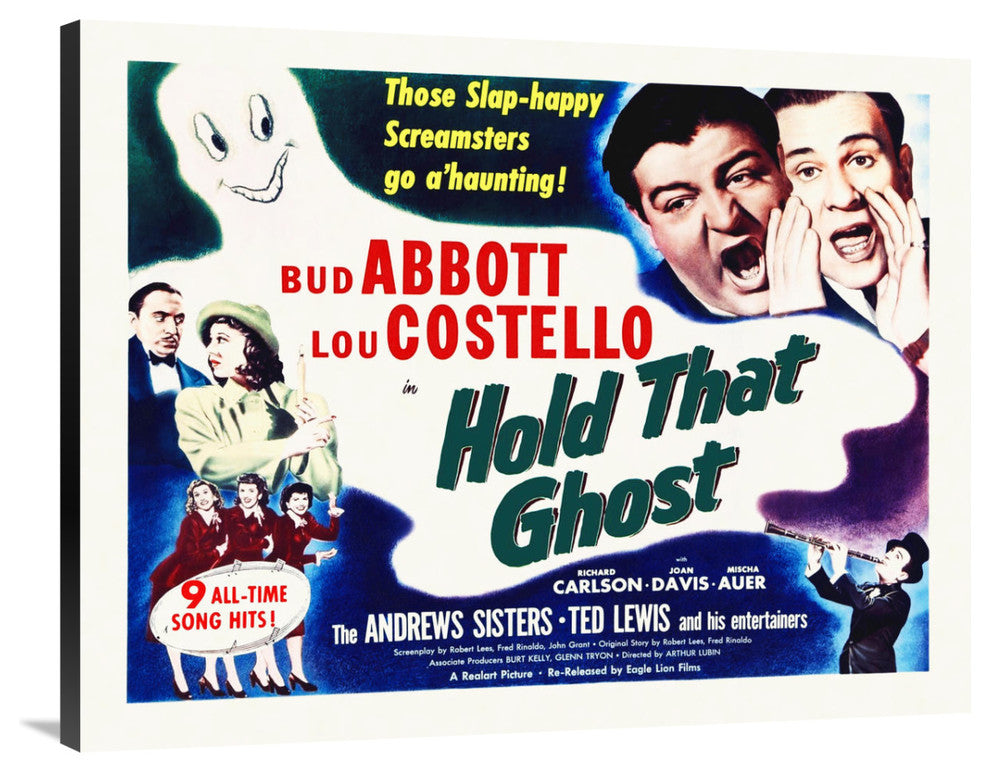"Abbott & Costello - Hold That Ghost" Canvas by Hollywood Photo Archive, 40x32"
