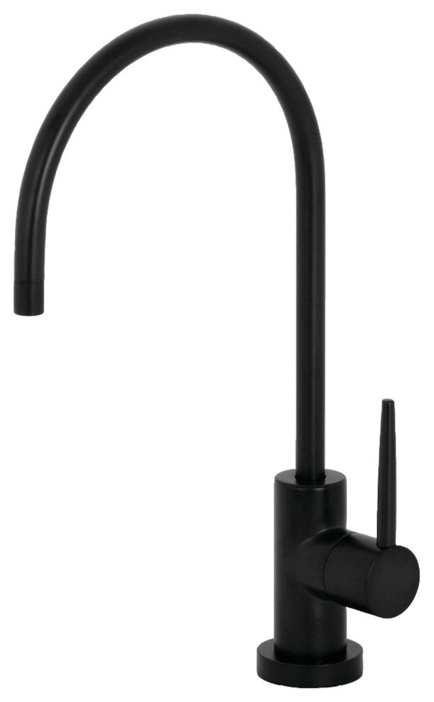 Kingston Brass Single-Handle Cold Water Filtration Faucet, Matte Black