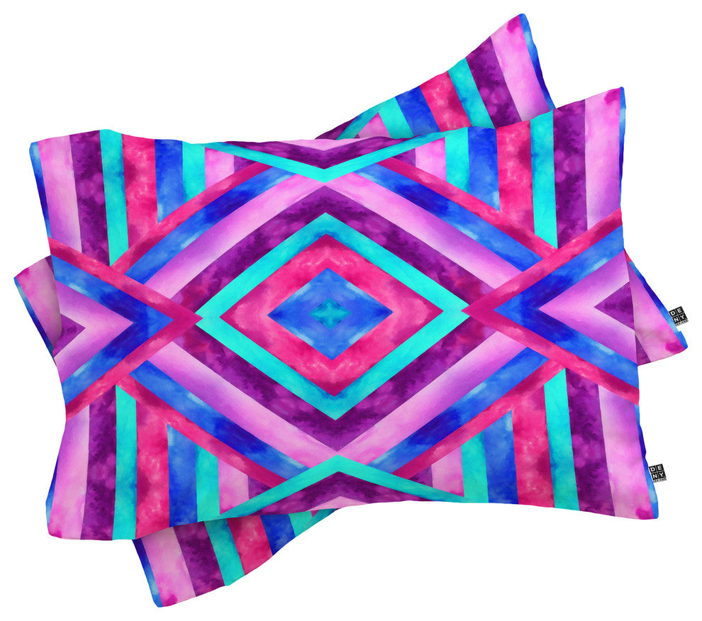 Deny Designs Jacqueline Maldonado Habanera Pillow Shams, Queen