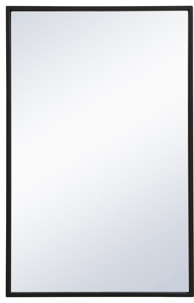 Elegant Lighting MR41828 Eternity 18" W x 28" H Traditional - Black