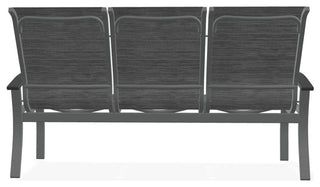 Belle Isle Sling 3-Seat Outdoor Sofa, Collect Charcoal/Graphite