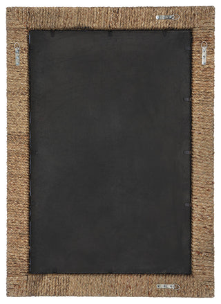 Uttermost 09853 Island Braided Straw Mirror