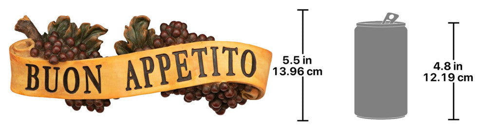Buon Appetito Plaque