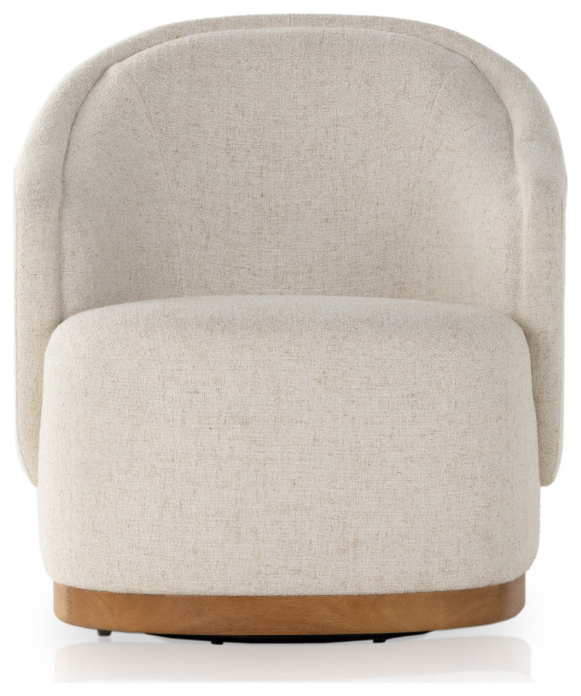Martine Swivel Chair-Omari Natural