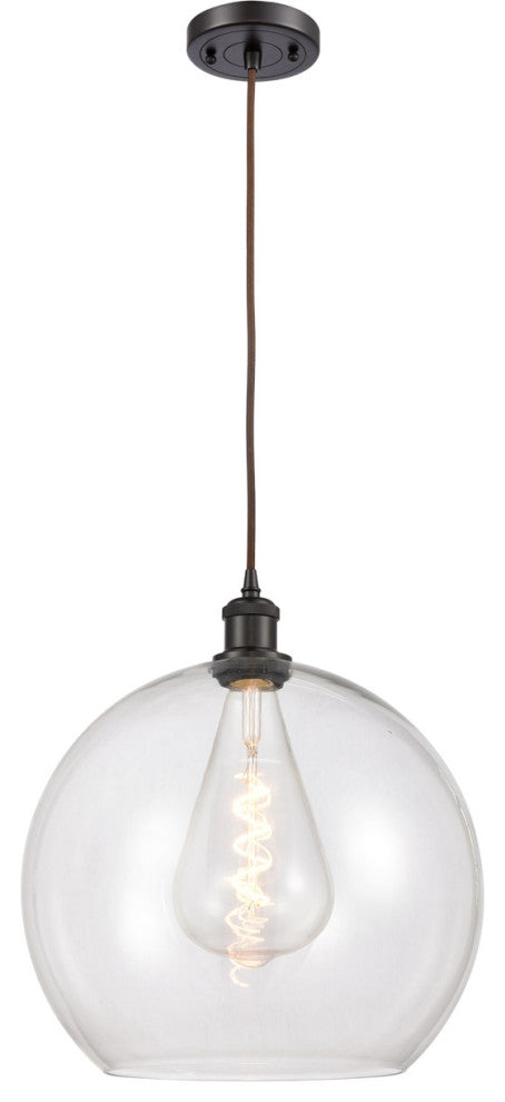 Innovations 516-1P-OB-G122-14-LED 1-Light Pendant, Oil Rubbed Bronze