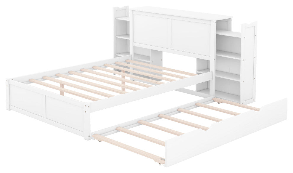 Gewnee Full Size Storage Platform Bed