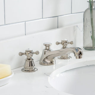 30" Wide Pure White Single Sink Quartz Carrara Bathroom Vanity