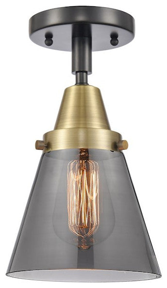 INNOVATIONS LIGHTING 447-1C-BAB-G63-LED Small Cone Flush Mount