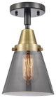 INNOVATIONS LIGHTING 447-1C-BAB-G63-LED Small Cone Flush Mount