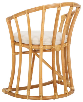 Safavieh Bates Accent Chair, White/Natural