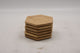 Heim Concept Hexagon Bamboo Coaster Set of 6Pcs/Set
