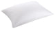 Cottonpure Feather, Cotton Filled Bed Pillow, 500TC Cotton Cover, White, Jumbo