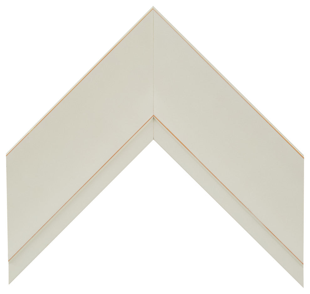 Blanco White Framed Wall Mirror, 30"x40"