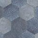Heritage Hex Indigo Porcelain Floor and Wall Tile