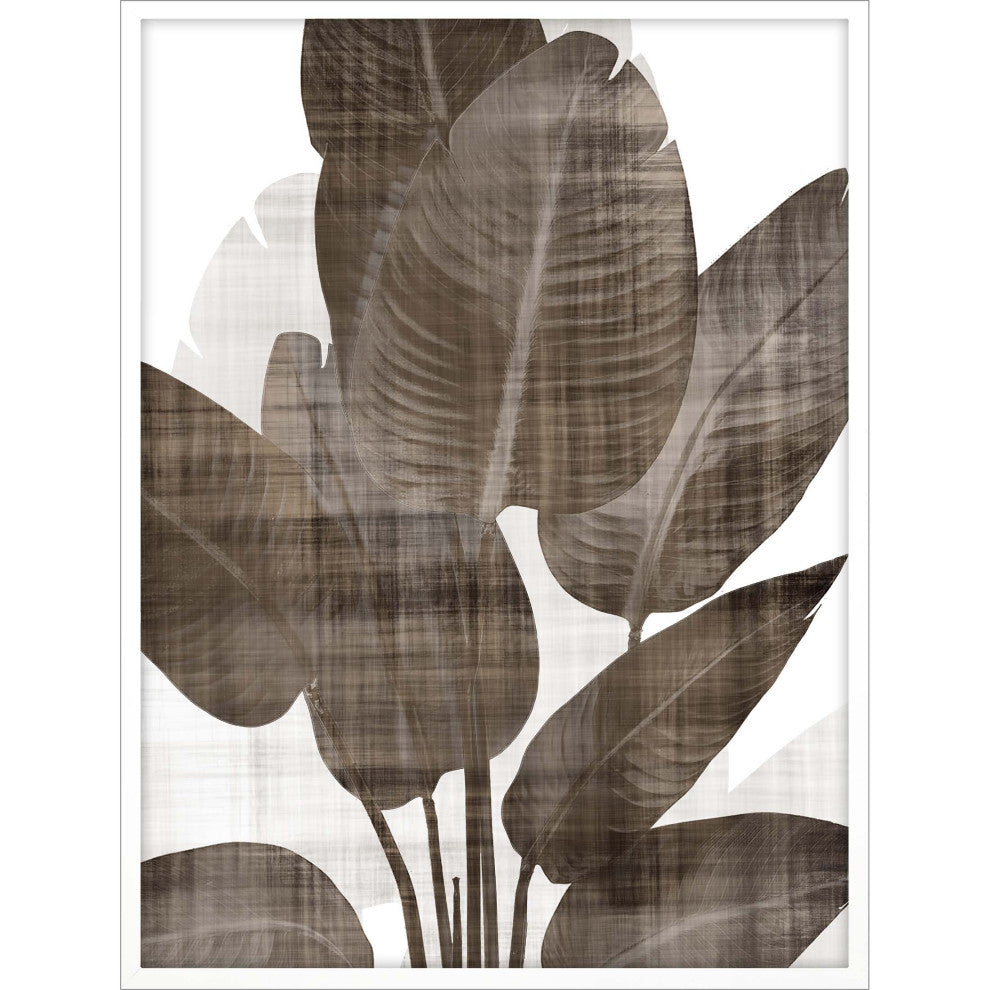 Earthy Palm II Framed Art