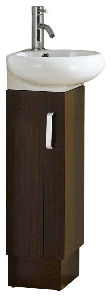 Fine Fixtures Milan Collection Vanity, Wenge