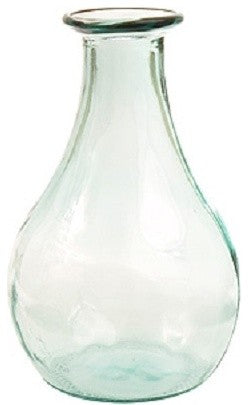 12" Gourde Glass Vase