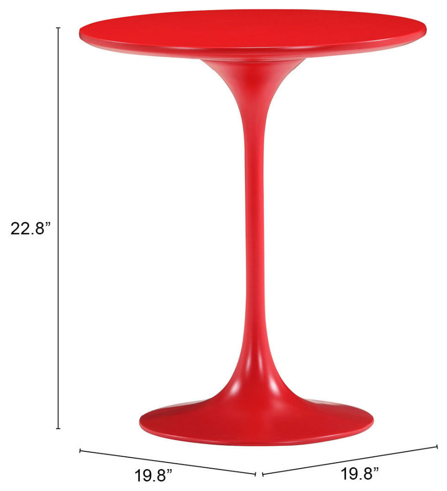 Wilco Side Table Red
