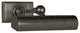 Cabinet Maker''s Picture Light, 1-Light, Bronze, 8"W (SL 2704BZ 28UT3)