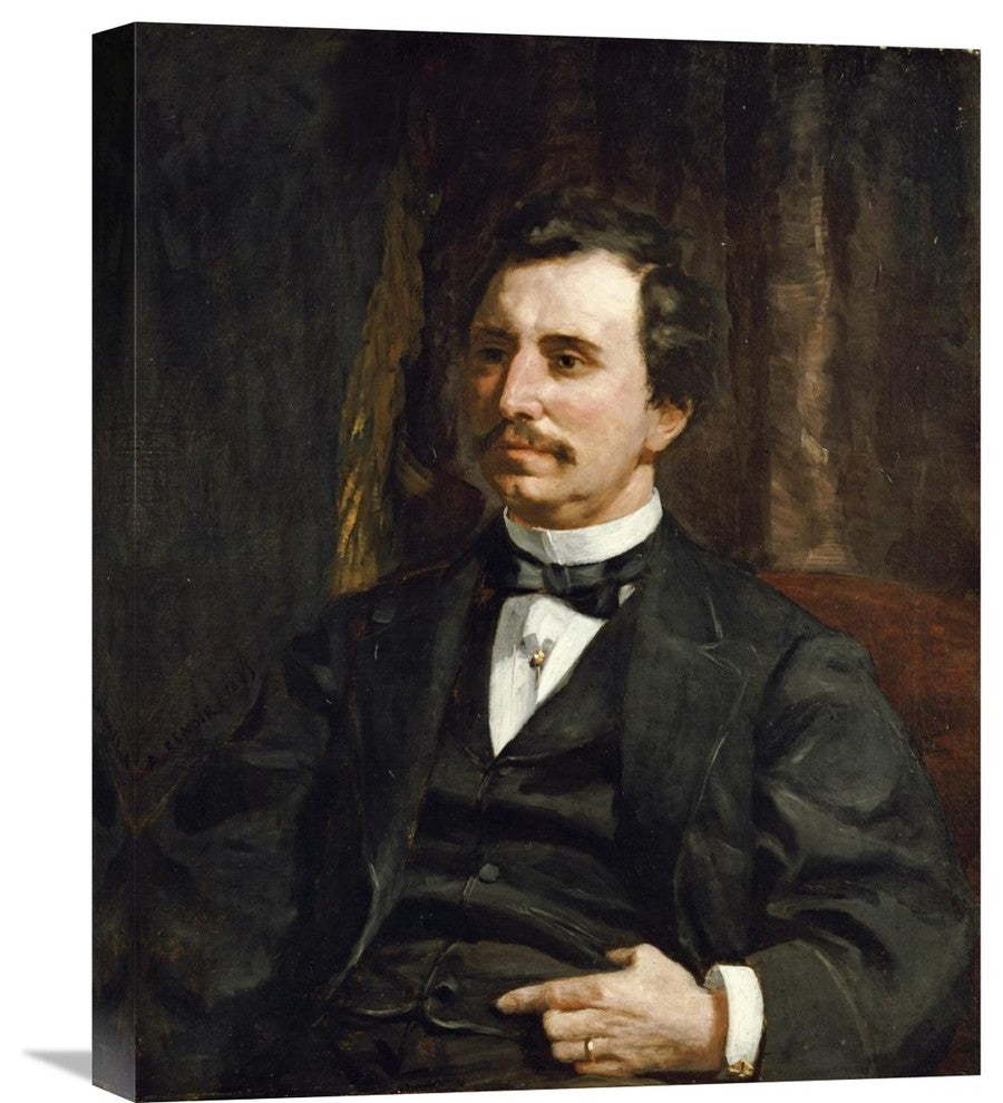 "Portrait du Colonel Barton Howard Jenks" Artwork, 17" x 22"