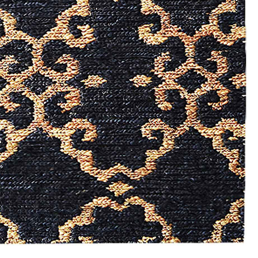 HAND KNOTTED SUMAK JUTE ECO-FRIENDLY RUGS , Charcoal Beige,Contemporary,Outdoor, [Rectangle] 5'x8'