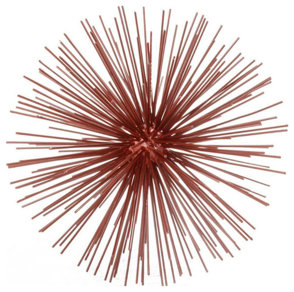 Erizo Spiked Medium Red Sphere