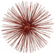 Erizo Spiked Medium Red Sphere