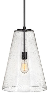 Hinkley Lighting 41047 Vance 1 Light 13"W Pendant - Satin Black