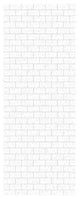 Swan 36x96 Solid Surface Shower Wall Panel, Arctic Granite
