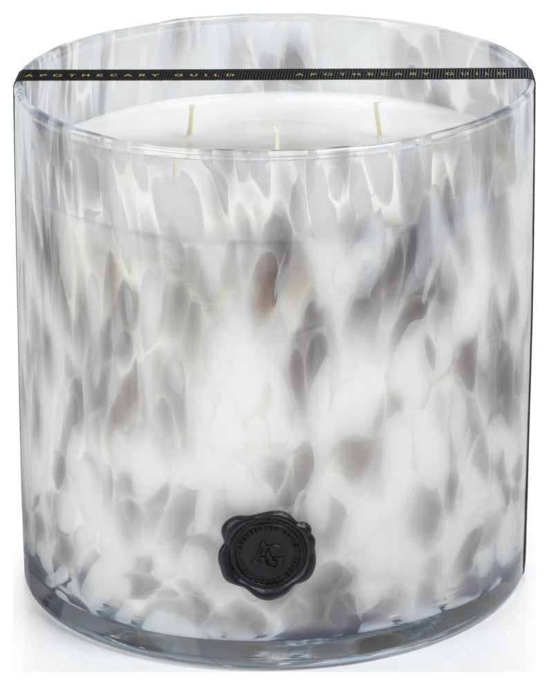 AG Opal Glass 5, Wick Candle Jar, Lemon Peel, Lavender and Tarragon
