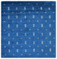 HAND KNOTTED LOOM SILK ECO-FRIENDLY AREA RUGS -10'x10',Square,Blue,Contemporary